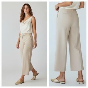 Rachel Zoe Cream Cropped Women's Pants
